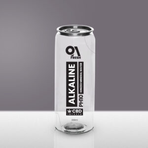 CBD Infuse Alkaline Water 330ml Plastic Can (12 Pack)